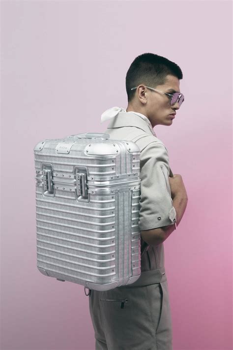 dior rimowa backpack